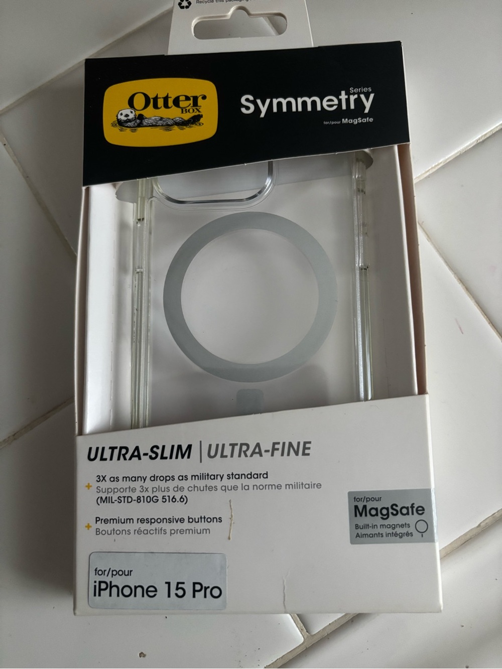 OtterBox Clear MagSafe-Compatible iPhone Case - Transparent